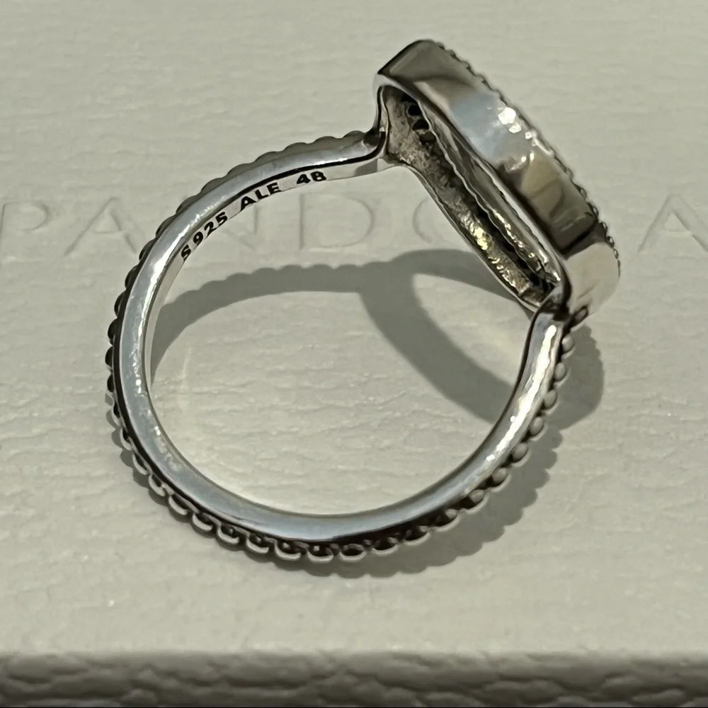 Pandora Teardrop Silhouette Ring Size 48=US 4.5 - Picture 4 of 5